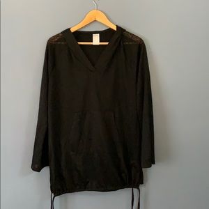 Kona Sol Black Beach Coverup